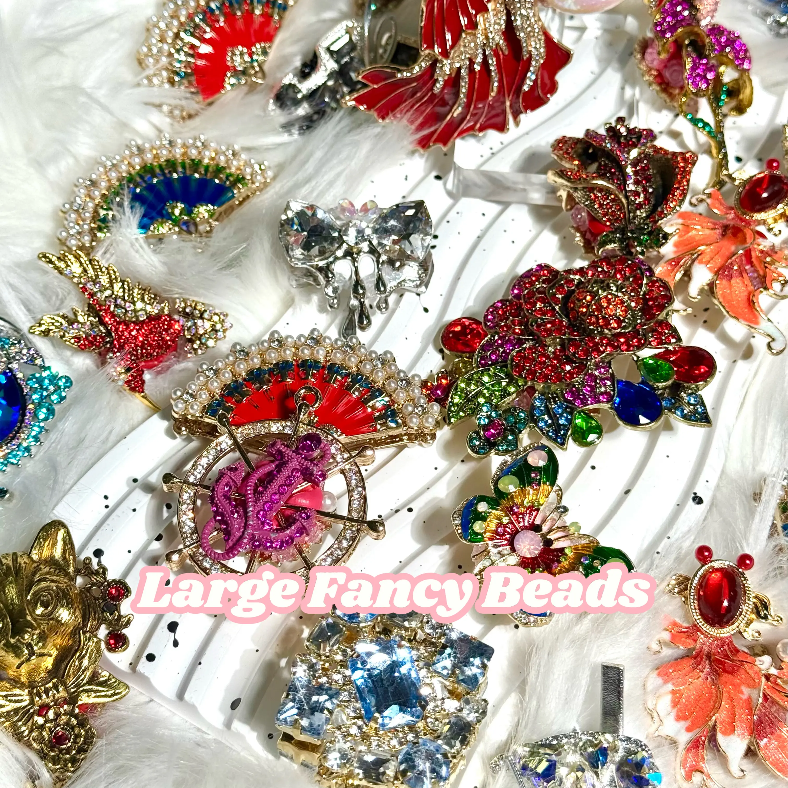 Fancy Beads Blind Bag for Beadable Pen/Keychain - Open in live - Image 3
