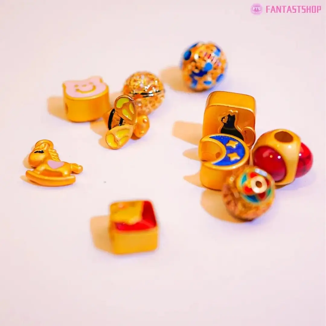 Fantast Golden Beads Blind Bag for Bracelet - Open in live - Image 3