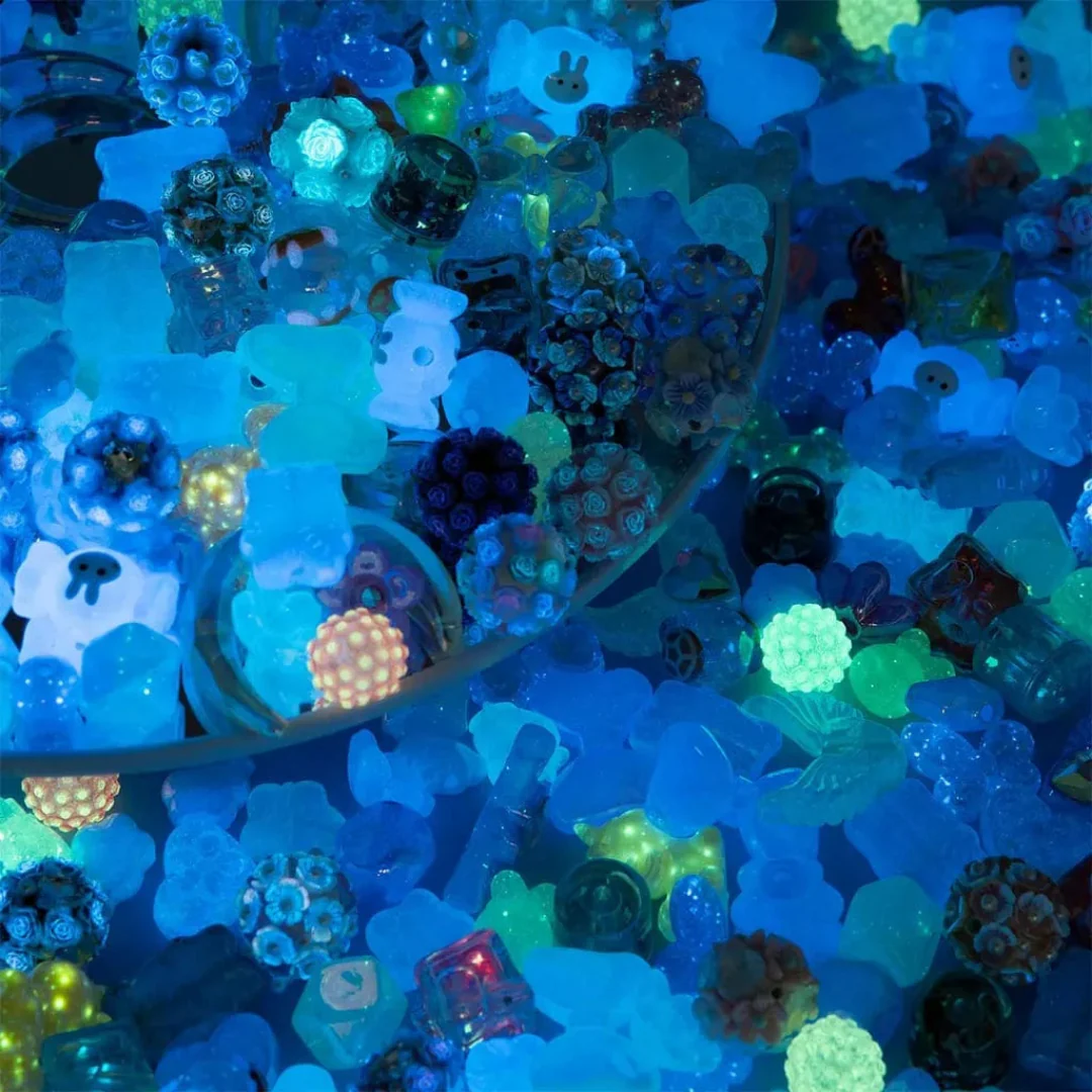 Glowing Beads Blind Bag for Beadable Pen/Keychain - Open in live - Image 4