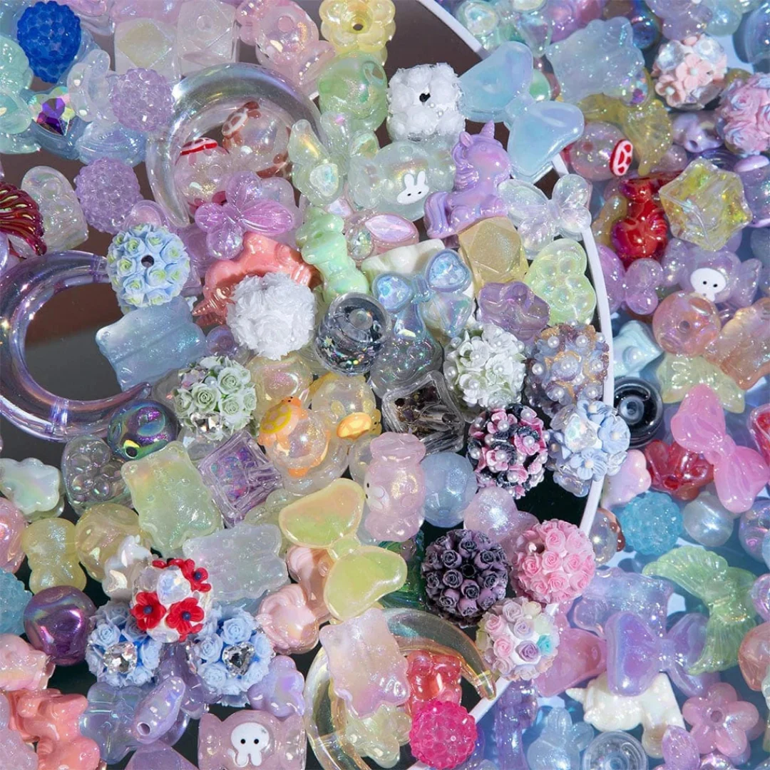 Glowing Beads Blind Bag for Beadable Pen/Keychain - Open in live - Image 5