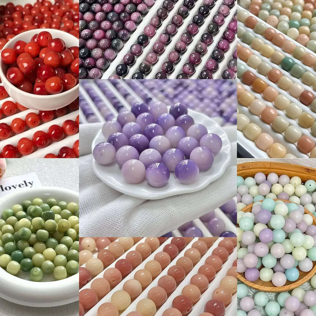 Natural Bodhi Beads Blind Bags for Bracelet - Open in live - Image 3