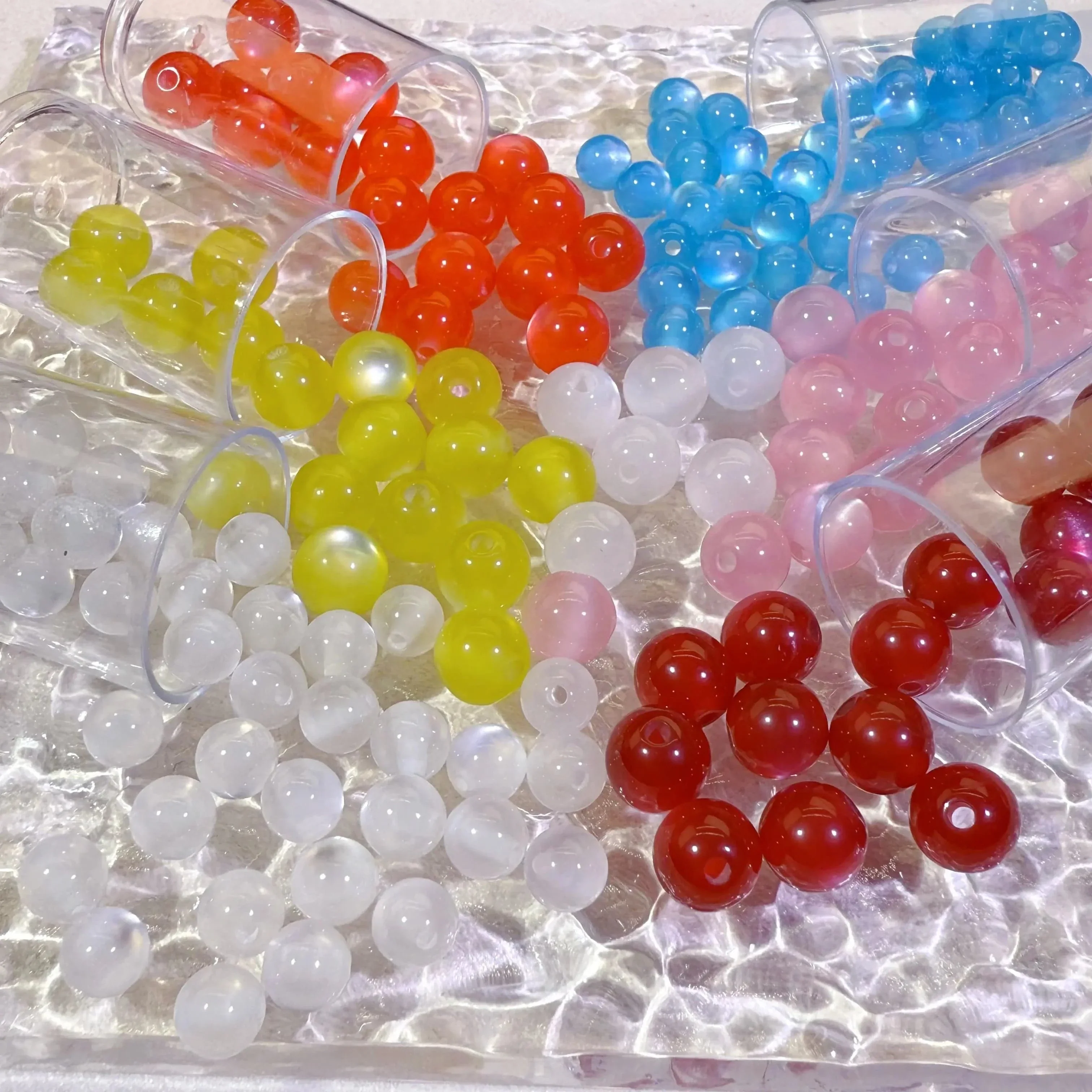 Cat Eye Beads Blind Bag for Bracelet- Open in live - Image 5