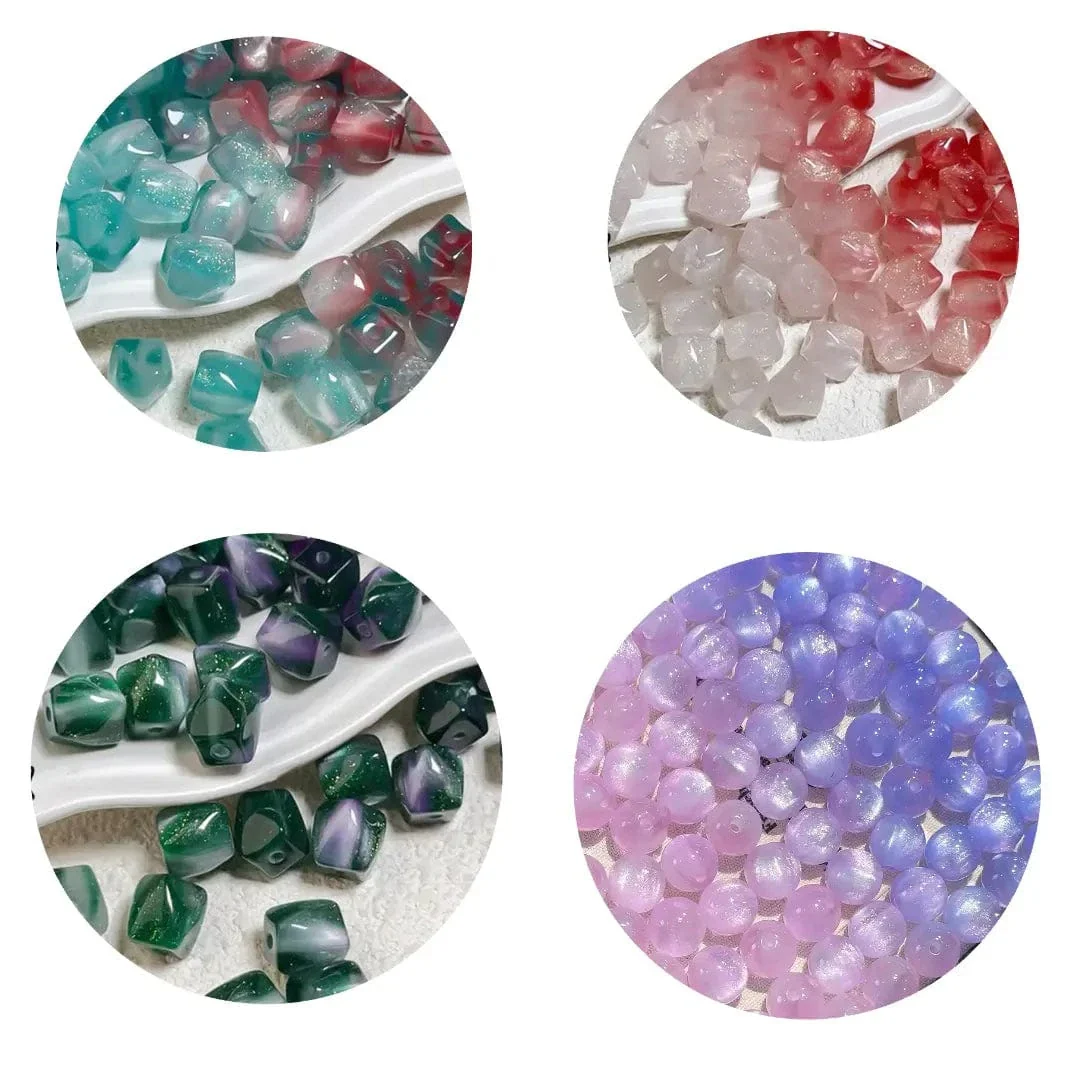 UV-Changing Beads Blind Bags for Keychain & Bracelet - Open in live - Image 3