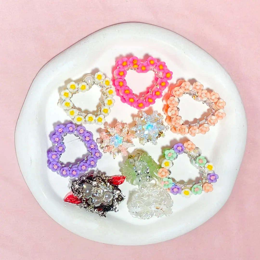Flower Beads Blind Bag for Beadable Pen/Keychain - Open in live - Image 3