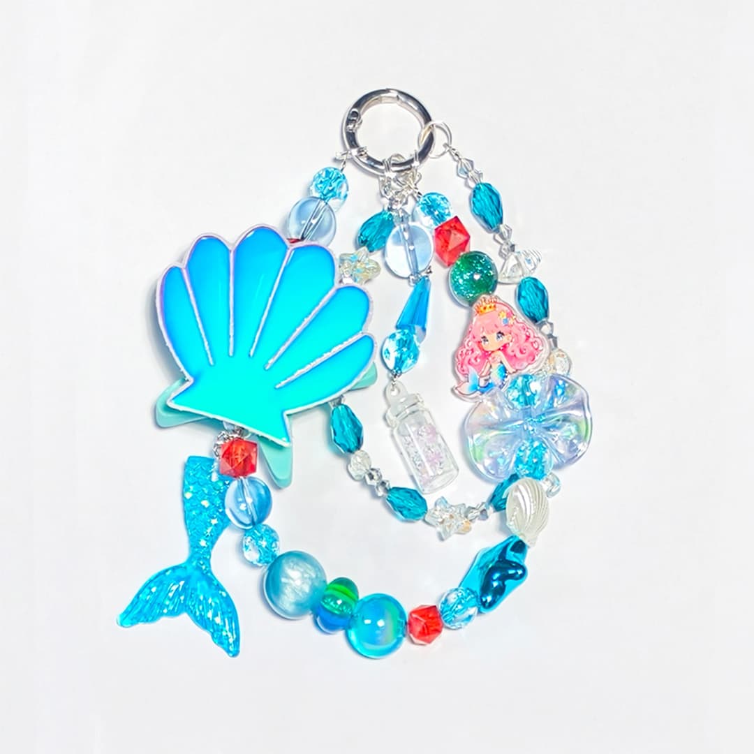 Mermaid's Tale for Bracelet/Hanging/Pen - Open in live - Image 3