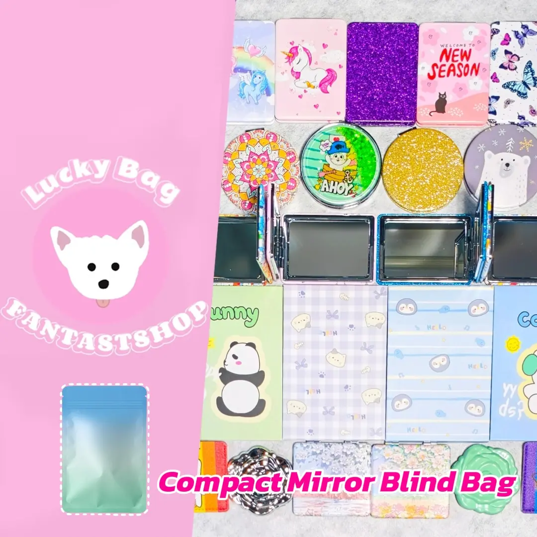 Compact Mirror Blind Bag - Open in live