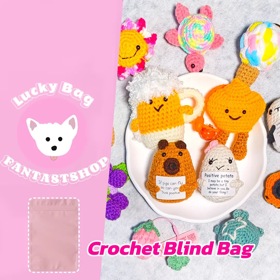 Crochet Blind Bag- Open in live