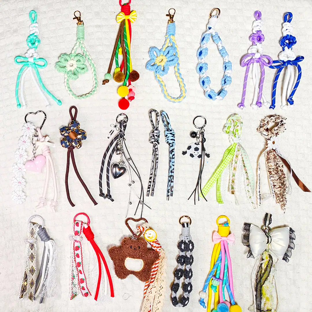 Fabric Phone Strap Blind Bag - Open in live - Image 2