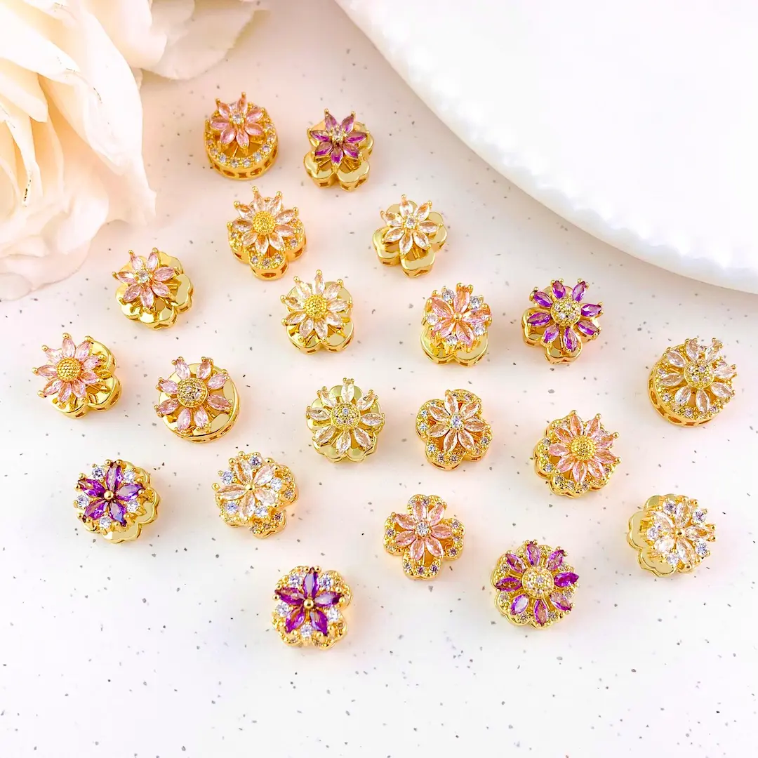 Rotatable Metal Bead Blind Bag for Bracelet- Open in live - Image 2