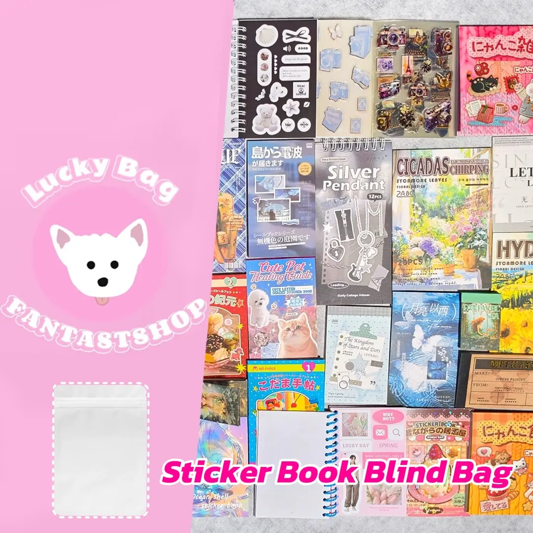 Sticker Book Blind Bag - Open in live