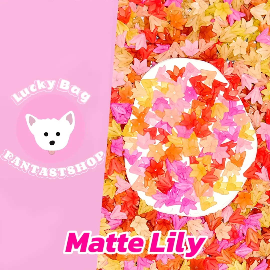 [Limited Sale]Matte Lily for Key/Phone Chain/Bracelet/Hanging- Open in live