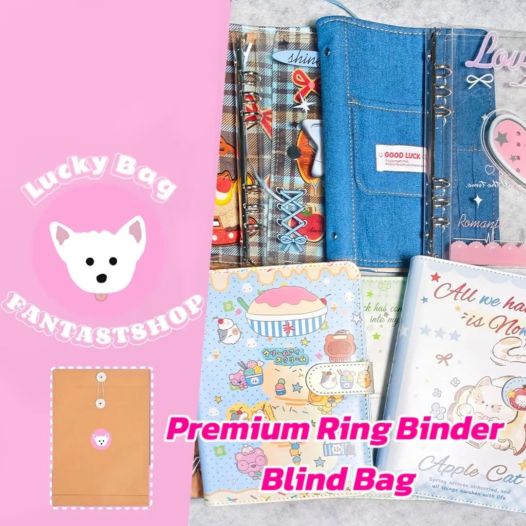 [Limited] Premium Ring Binder Blind Bag- Open in live