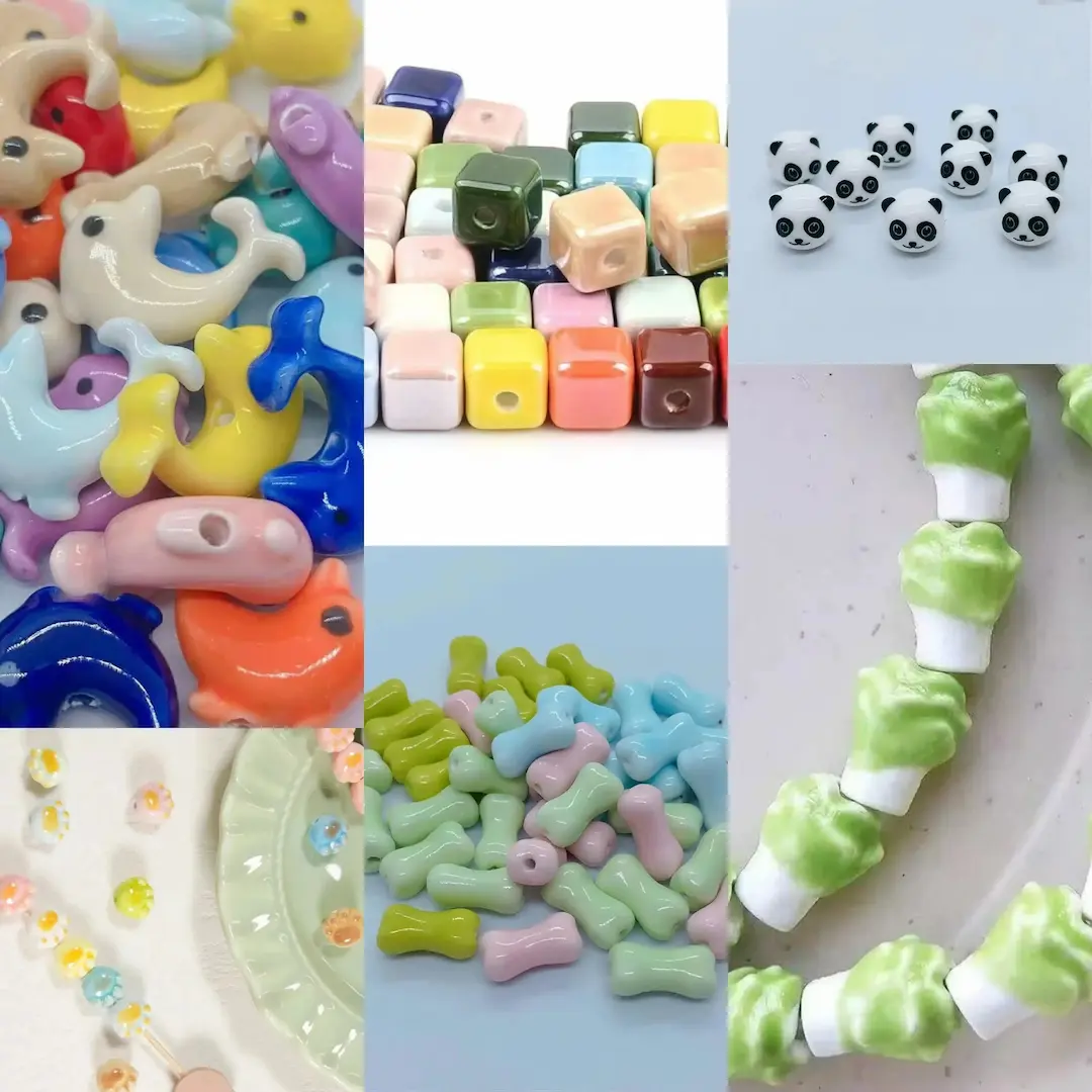 Ceramic Beads Blind Bag for Bracelet\Keychain- Open in Live - Image 3