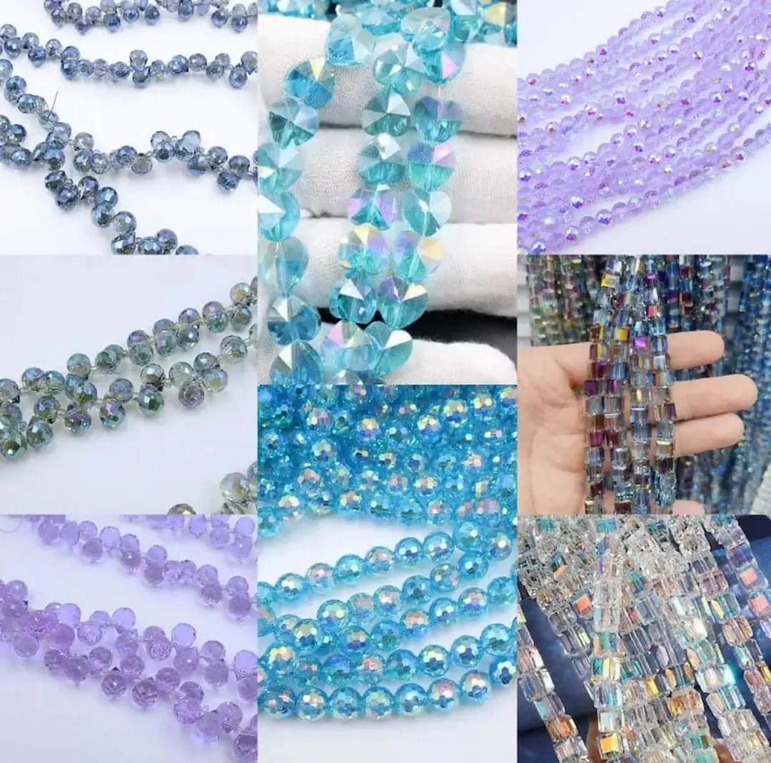 Bling Glass Beads Blind Bags for Bracelet / Keychain - Open in live - Image 3