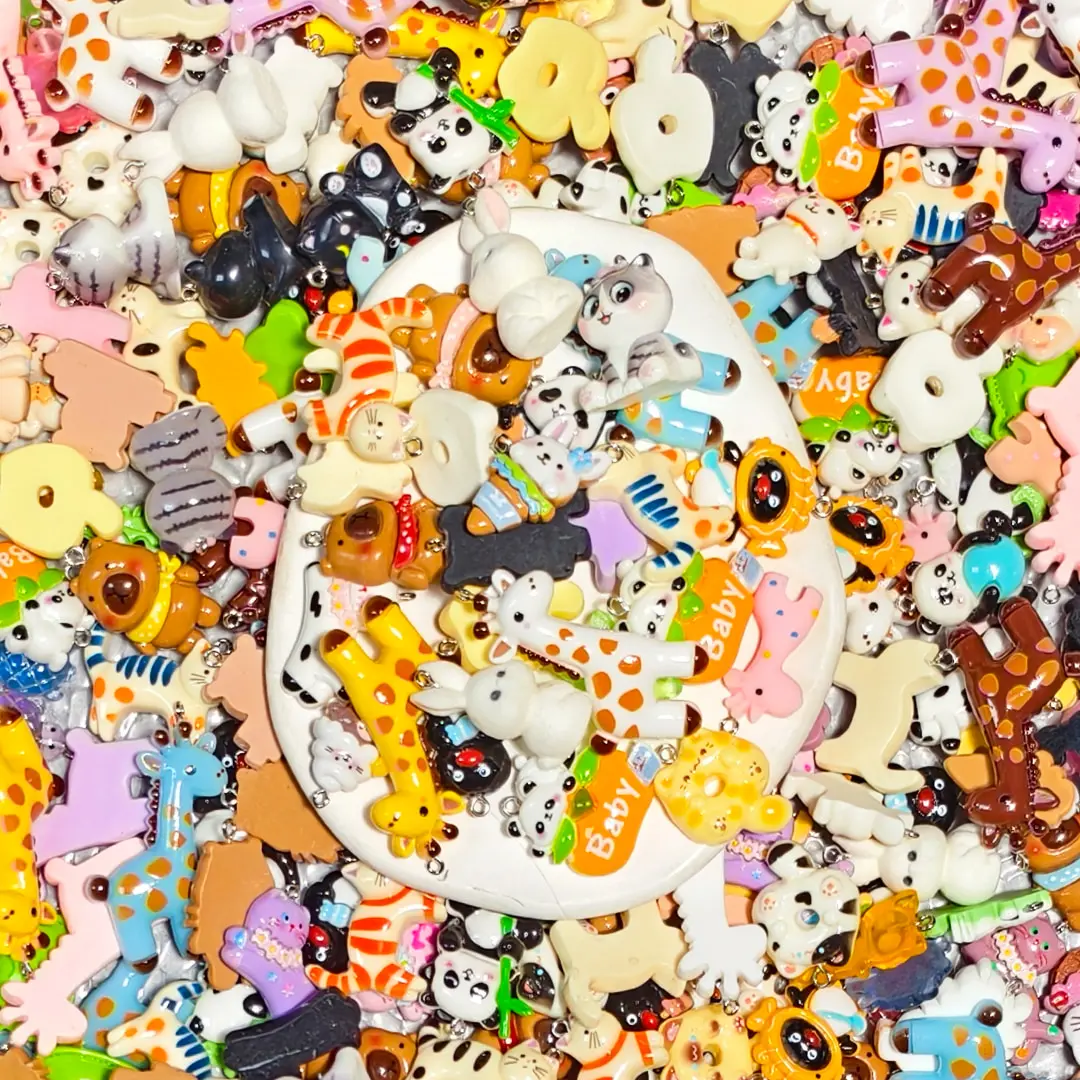 [FTS Mix Box] Animal Party - Acrylic Pendant  for Bracelet/Hanging - Open in live - Image 2