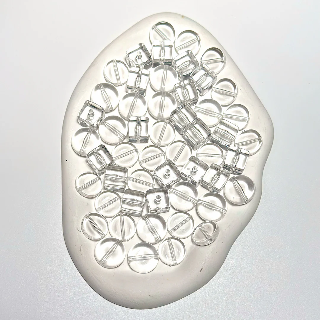 【Offline-Packing】Transparent flat beads - Image 2