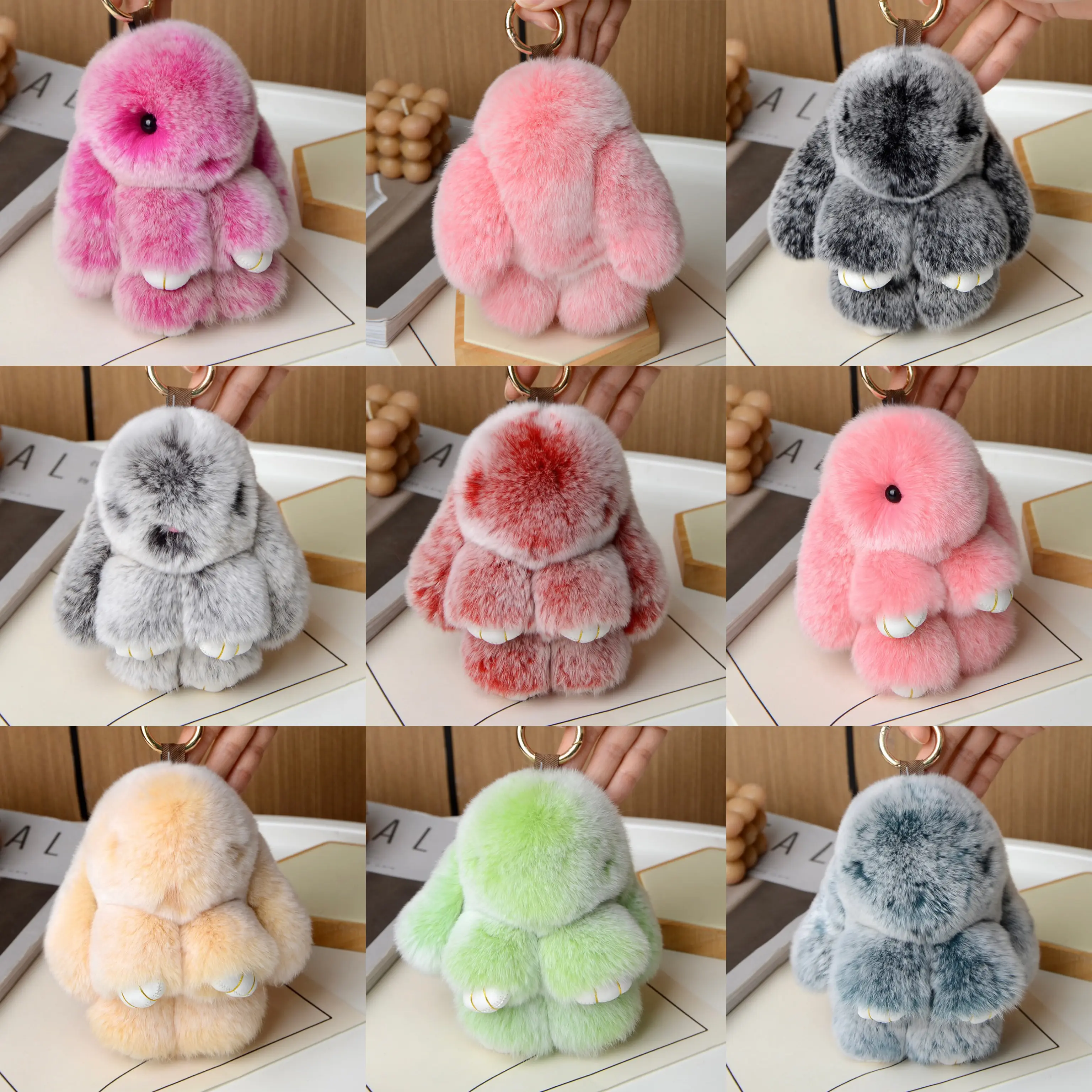 【Limited】Fluffy Bunny With Tin Case- Open in live - Image 2