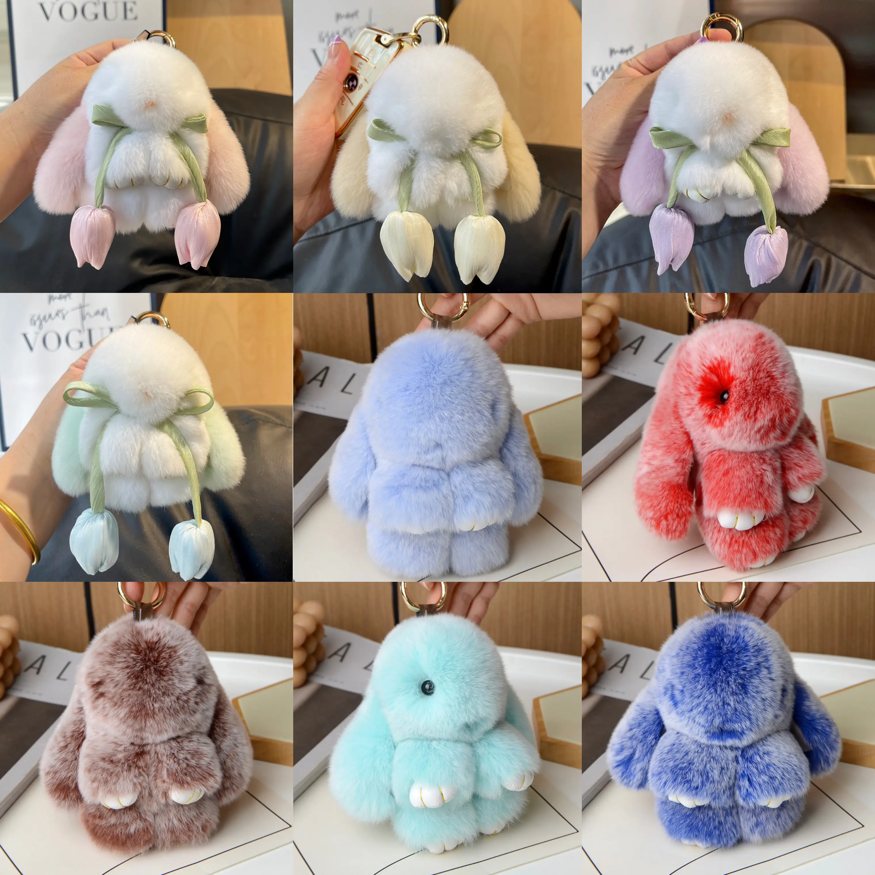 【Limited】Fluffy Bunny With Tin Case- Open in live - Image 3
