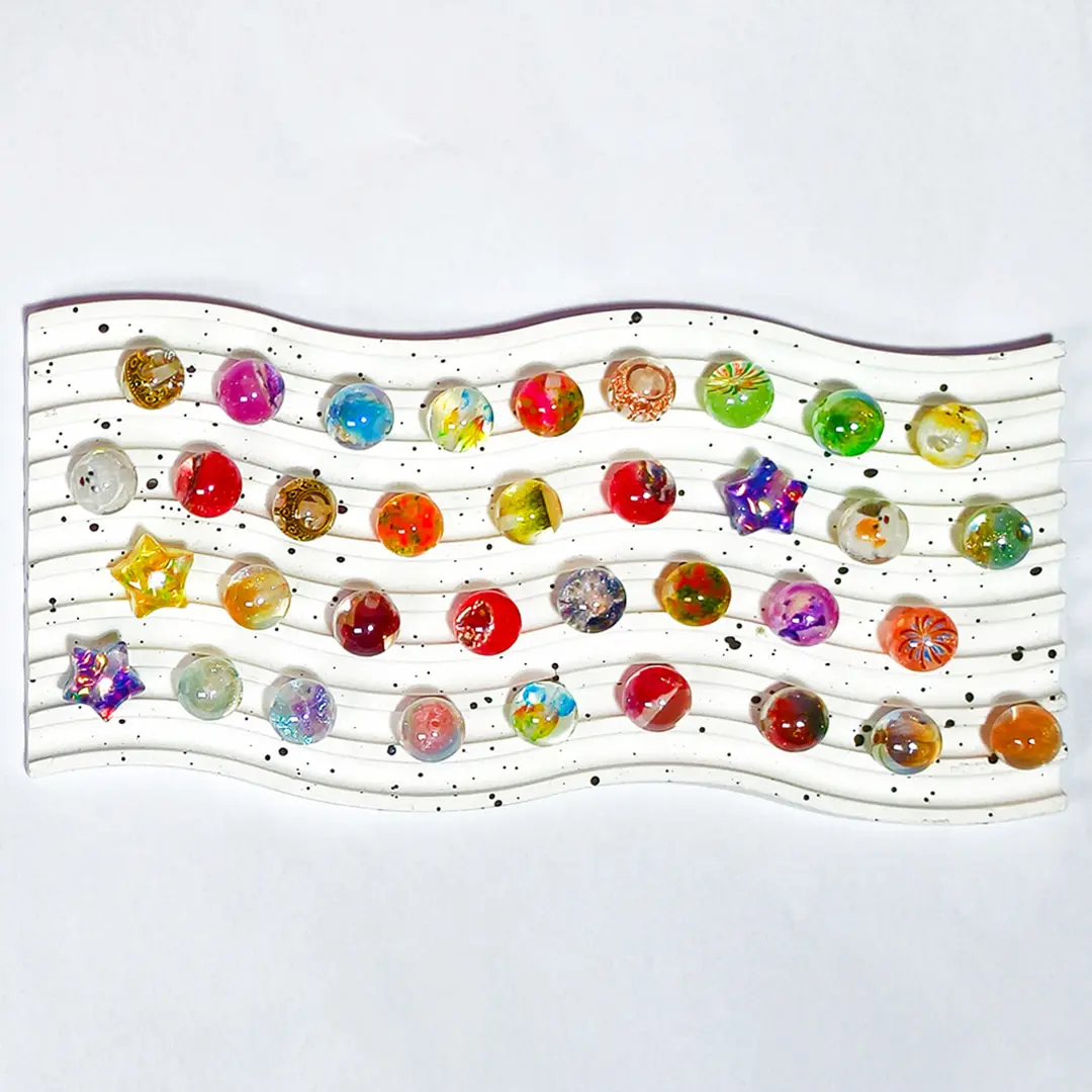 Sandwich Resin Acrylic Beads Blind Bag for Bracelet/Pen - Open in live - Image 2