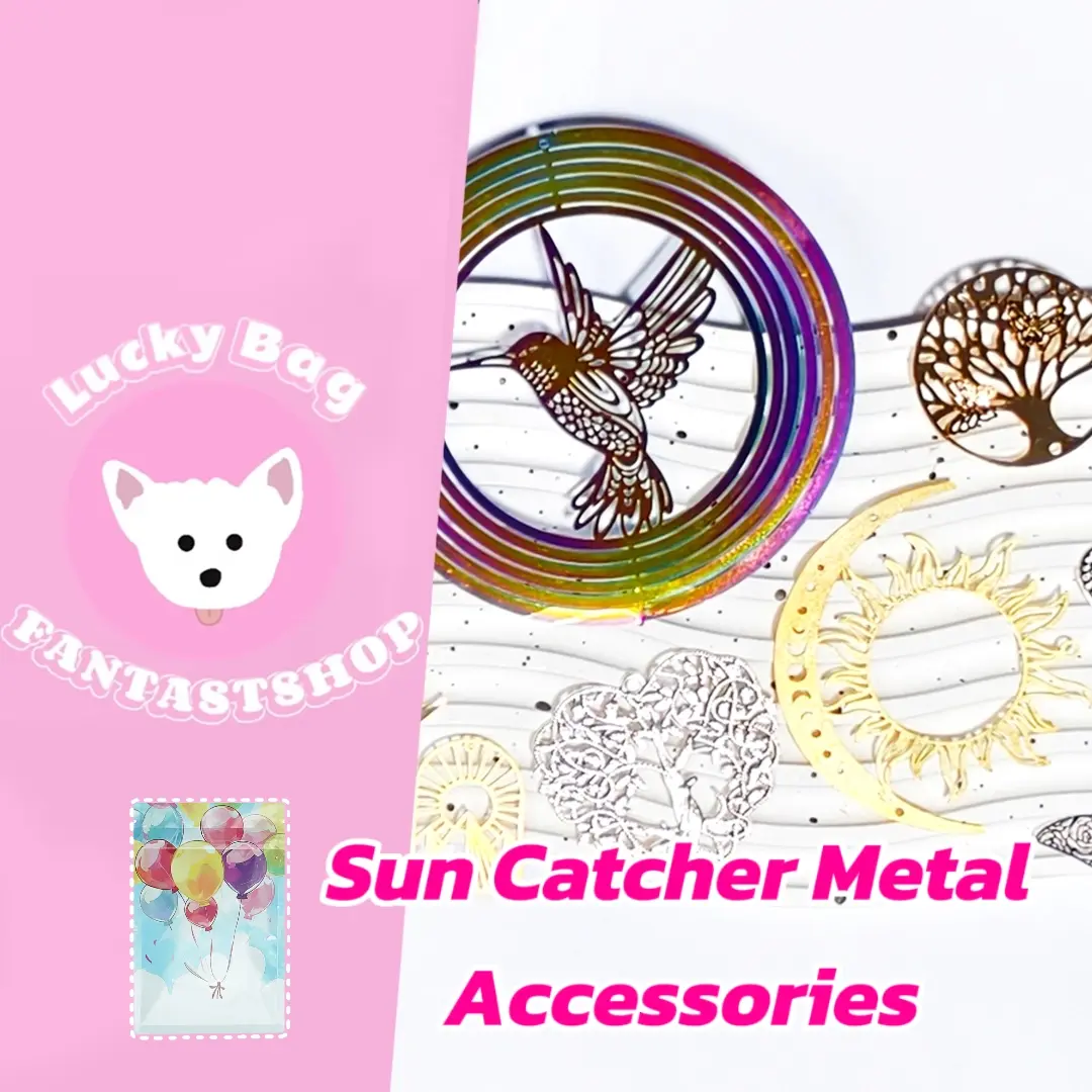 Sun Catcher Metal Accessories Blind Bag for Sun Catcher - Open in live