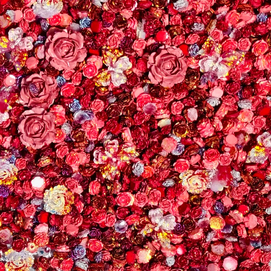 Soft Floral Palette for Pen/Bracelet/Nail Charm- Open in live - Image 13
