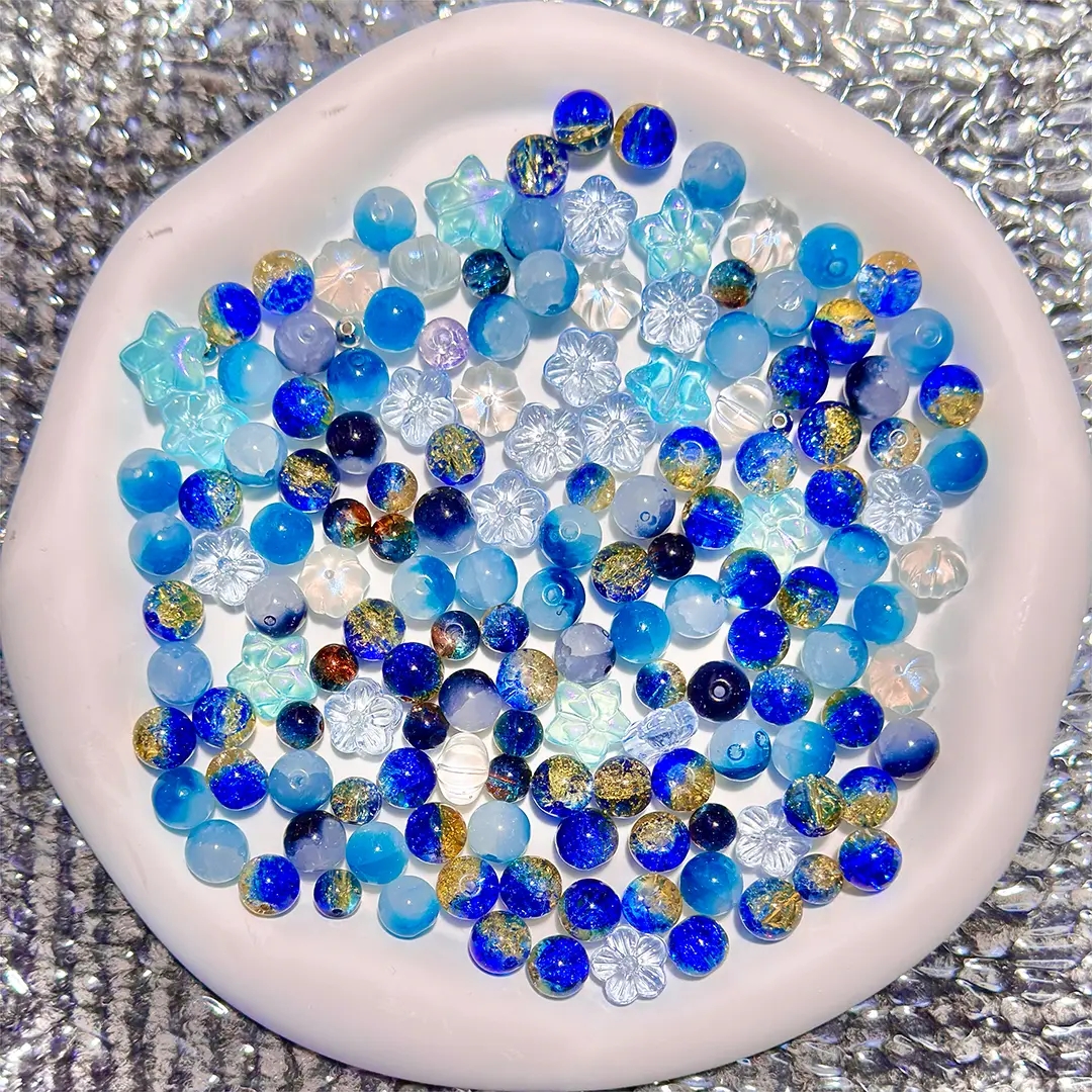 Glass-Colored Gachapon for Keychain/Bracelet/Necklace- Open in live - Image 4